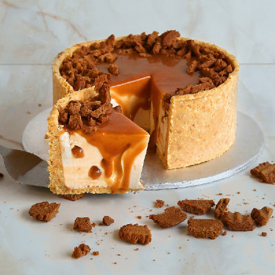 Vanilla Cheesecake with Lotus Biscoff